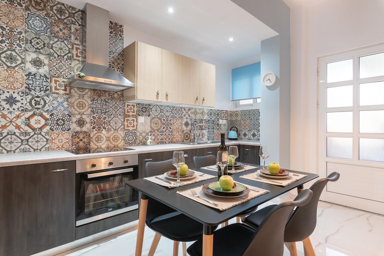 Ostria Apartments Kalamákion 外观 照片
