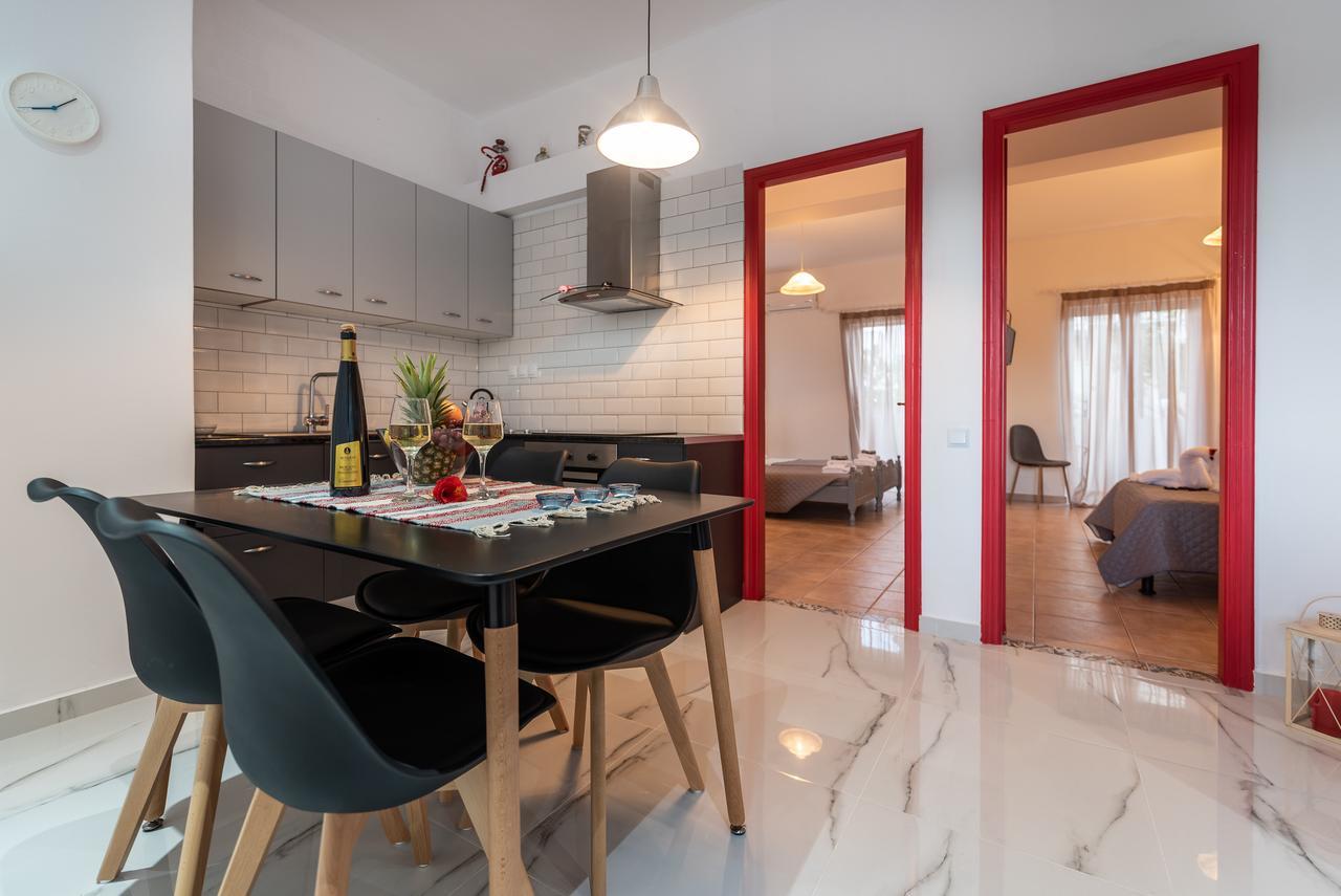 Ostria Apartments Kalamákion 外观 照片